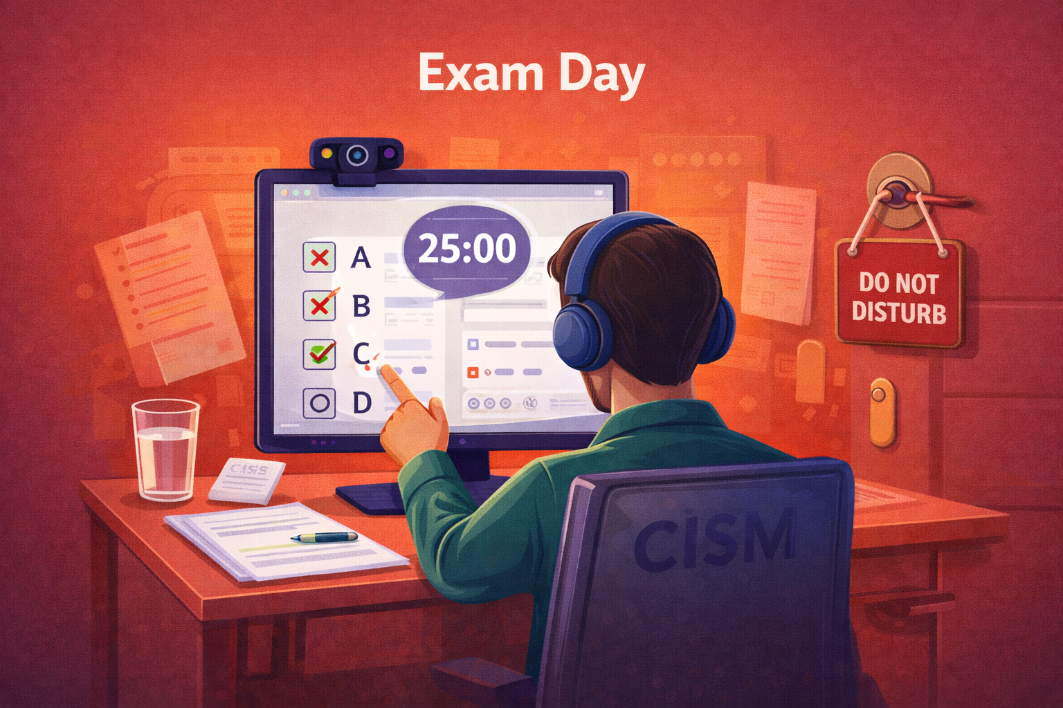 CISM Exam Day Tips